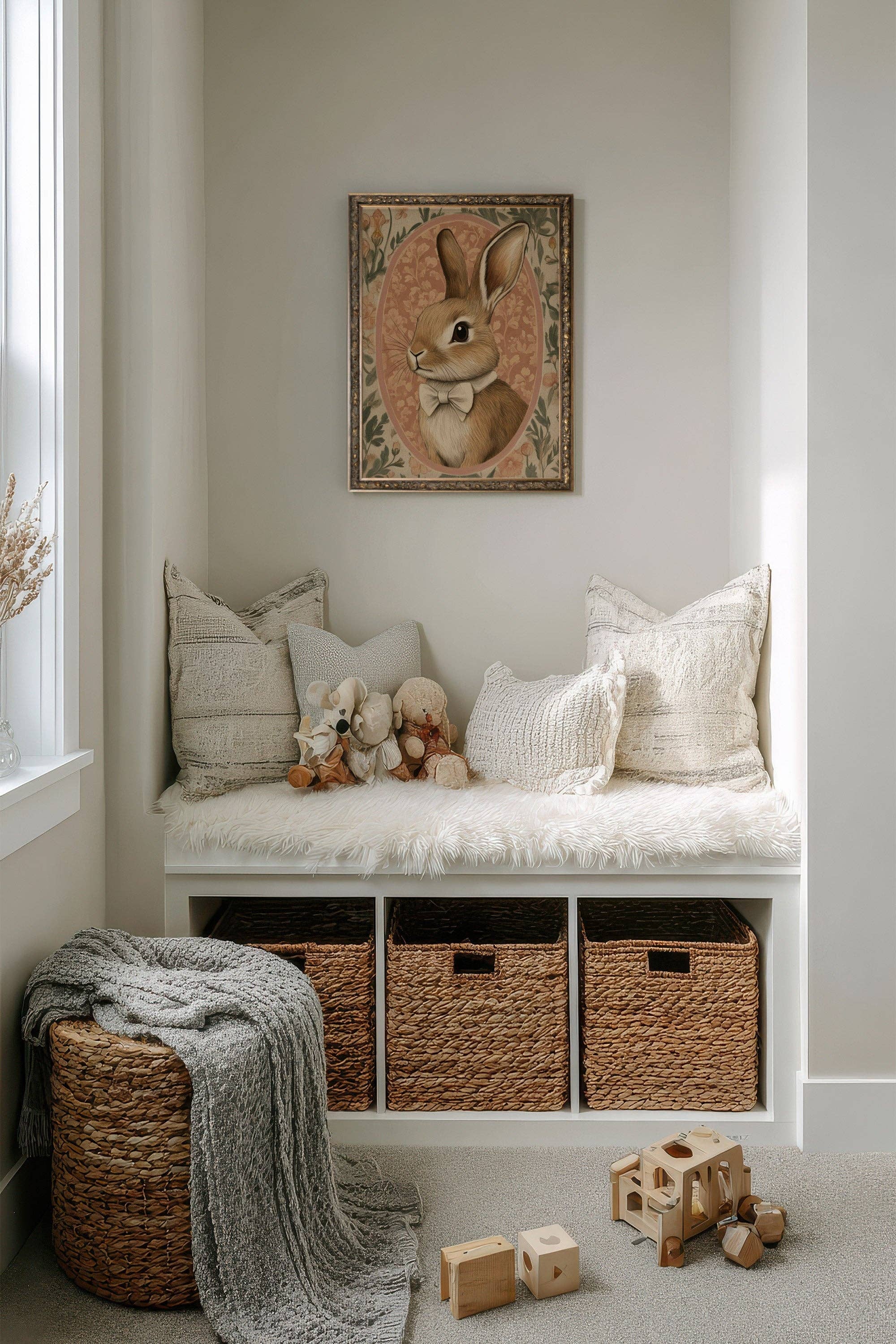 Oleka Canvas - Wholesale Art Print - LAPIN ÉLÉGANT, canvas wall art print2