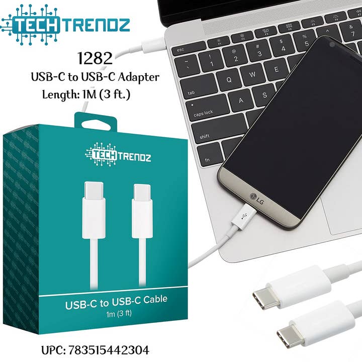 USB-C to USB-C Adapter for wholesale by Tech Trendz