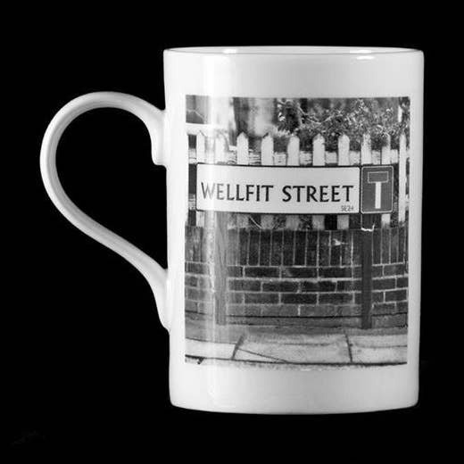Wellfit Street - Caneca de porcelana fina por atacado de Lesser Spotted Images Ltd