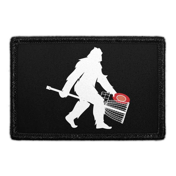 Bigfoot - Disc Golf - Removable Patch for wholesale by Pull Patch