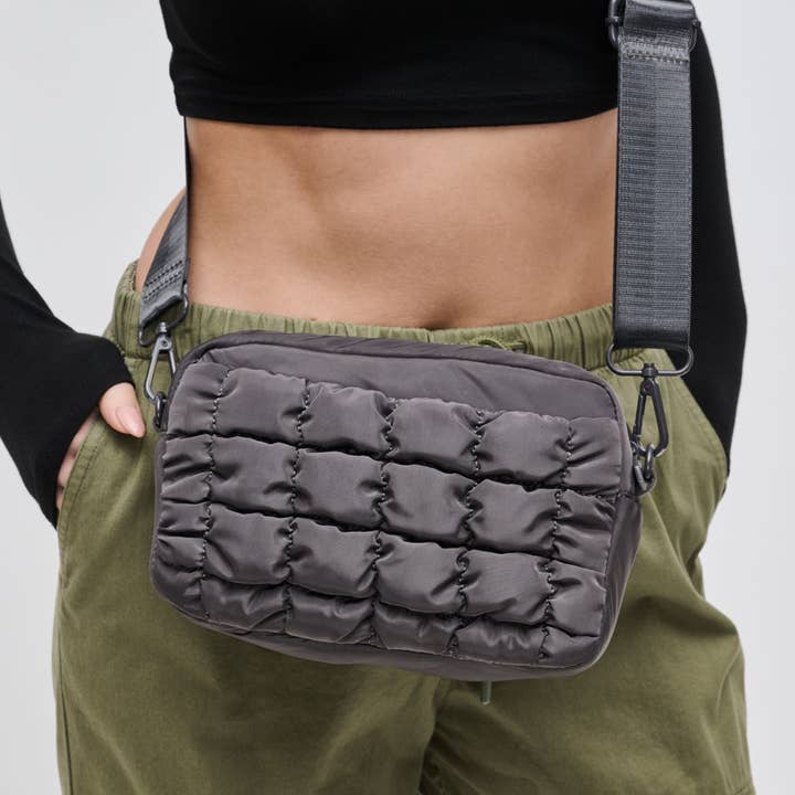 Sol and Selene - Wholesale Crossbody Bag - Women's - Inspiration - Quilted Puffer Nylon Crossbody51