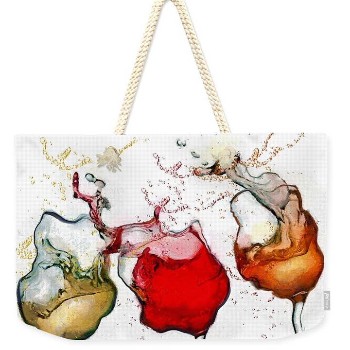 Full Vineyard - Weekender Tote Bag for wholesale by Drunk Girl Art