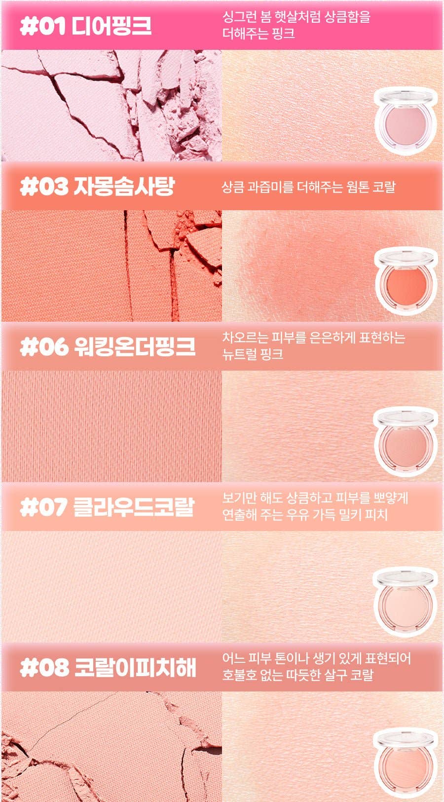 VIAI Beauty - Wholesale Blush - NATURE REPUBLIC By Flower Blusher 13 Praha Dahlia3