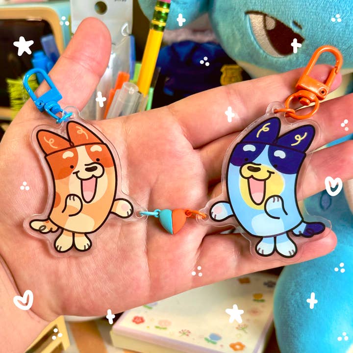 Porta-chaves Partilhar Corações por atacado de Cool Art Corner