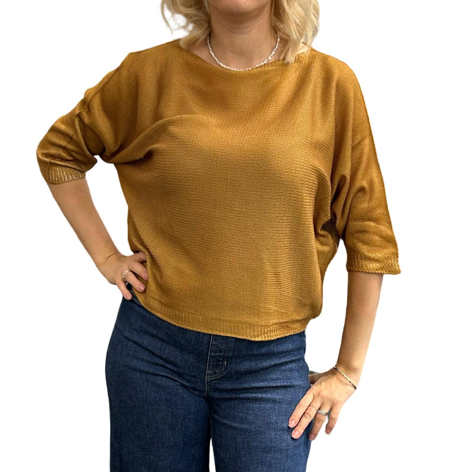 CENTO UNO ITALY - Wholesale Knit Top - Women's - Woman's viscose top MF-11