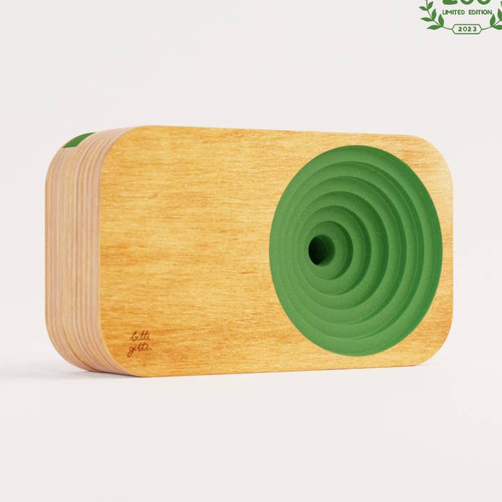 Bitti Gitti Design Workshop - Wholesale Speakers - Racing Green the Wooden Sound System0