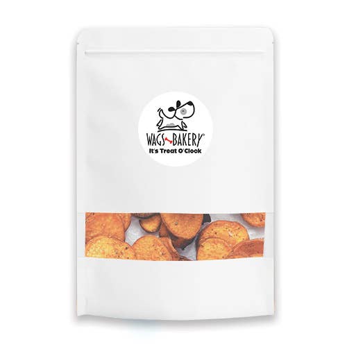 Wags Bakery LLC - Wholesale Pet Treats - Dog - Sweet Potato Chips - All-Natural Dehydrated Dog Treats0