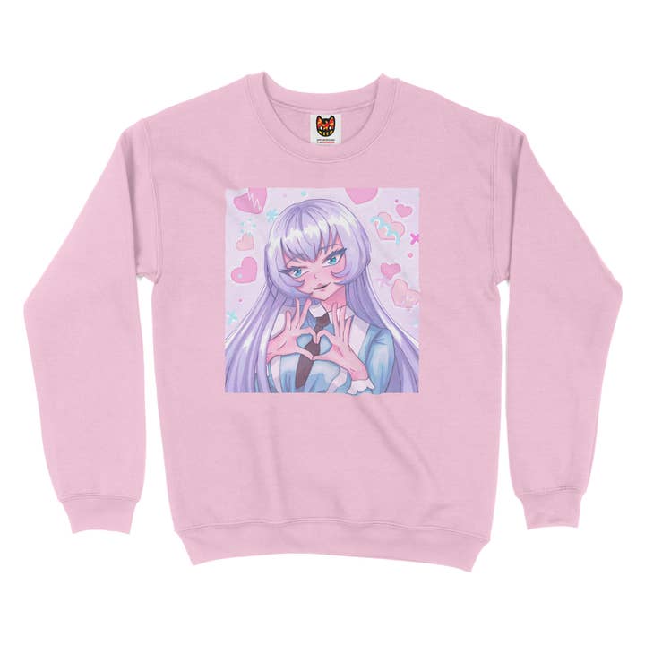 Atsuko Heavy Blend Crewneck Sweatshirt for wholesale by Upperground Tense