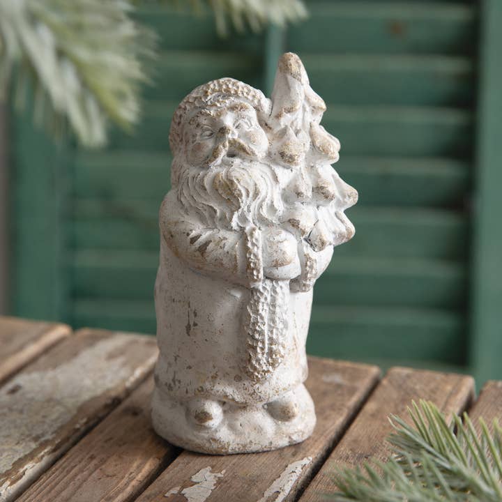 CTW Home Collection - Wholesale Christmas Decoration - Father Christmas with Tree Figurine