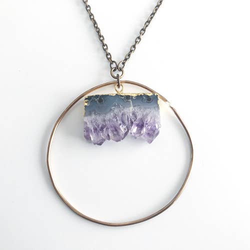 Amethyst und Kreis für den Großhandel von ssd jewelry