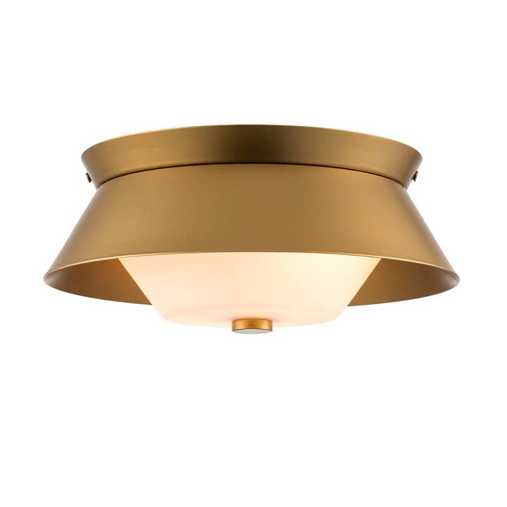 Lucas McKearn - Wholesale Chandelier/Hanging Light - Bowtie Flush Mount in Laquered Gold