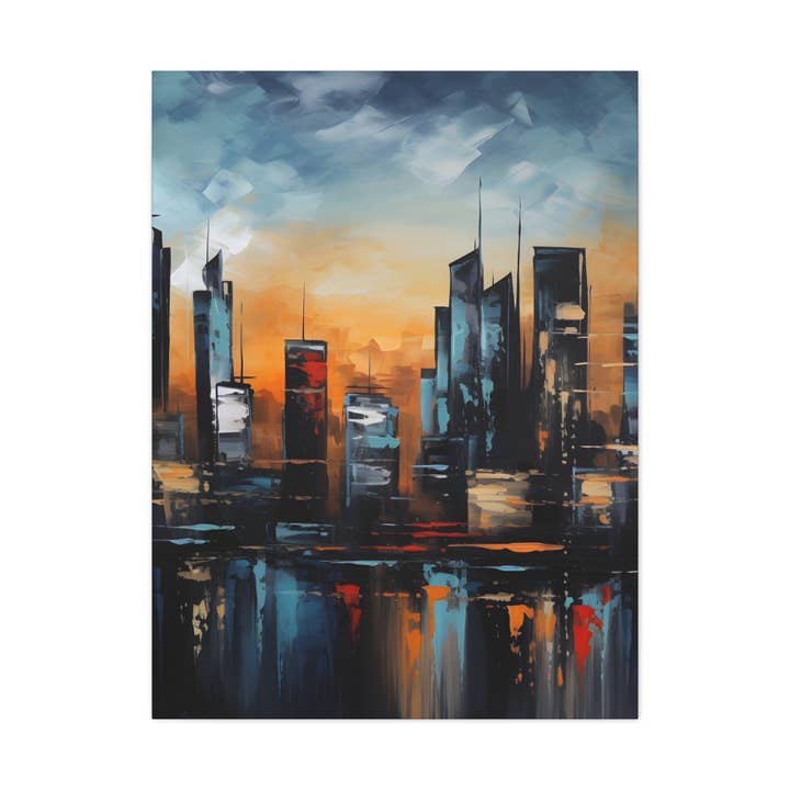 Leinwand zum Bemalen „Skyline“, für den Großhandel von Victorholistics