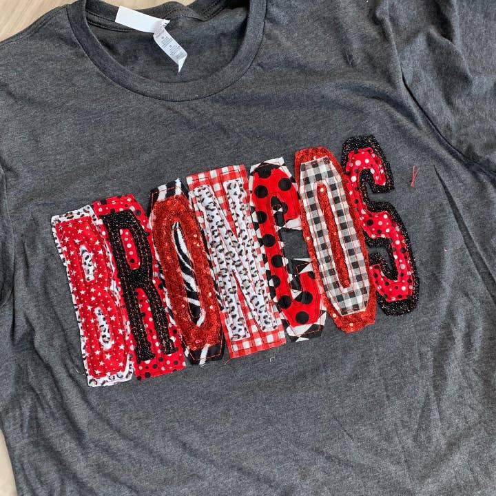 Sew Fancy Designs - Wholesale T-shirt – women's - Double Stacked Spirit Shirt3