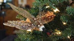 Zucker Feather Products - Wholesale Ornament Set - Assorted Natural Feather Ornaments - 3"6