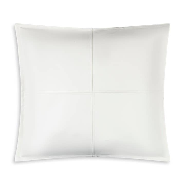 Cloud 9 Design – wholesale Throw/decorative pillow – Atlas White Faux Leather Pillow