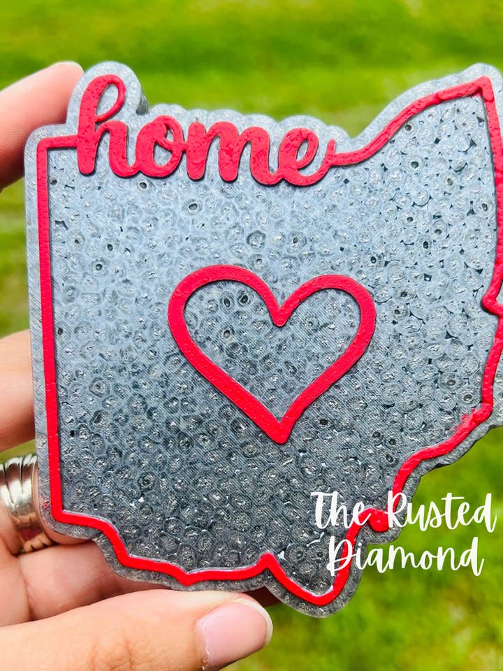 Ohio Home Freshie for wholesale by The Rusted Diamond