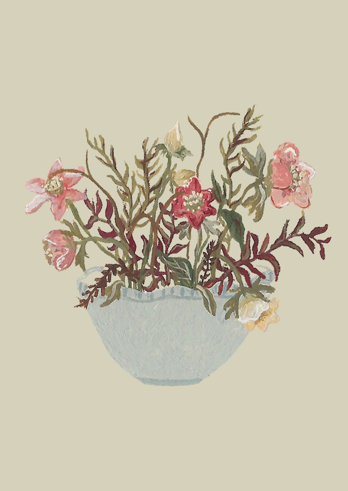 Harriet Watson - Vente Carte de vœux classique - Mini-carte Hellébore & More 5