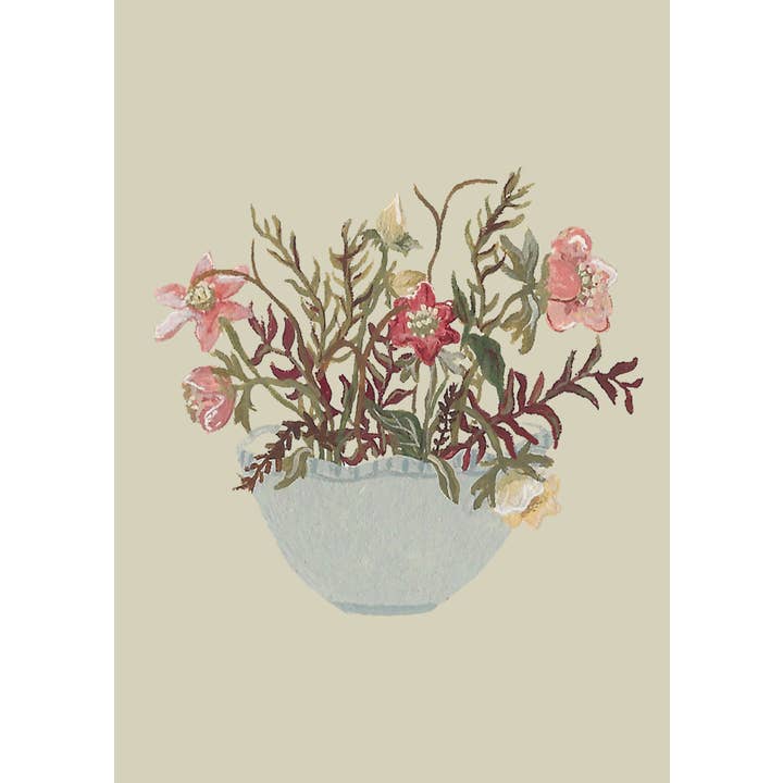 Harriet Watson - Wholesale Everyday Greeting Card - Hellebore & More Mini Card 5