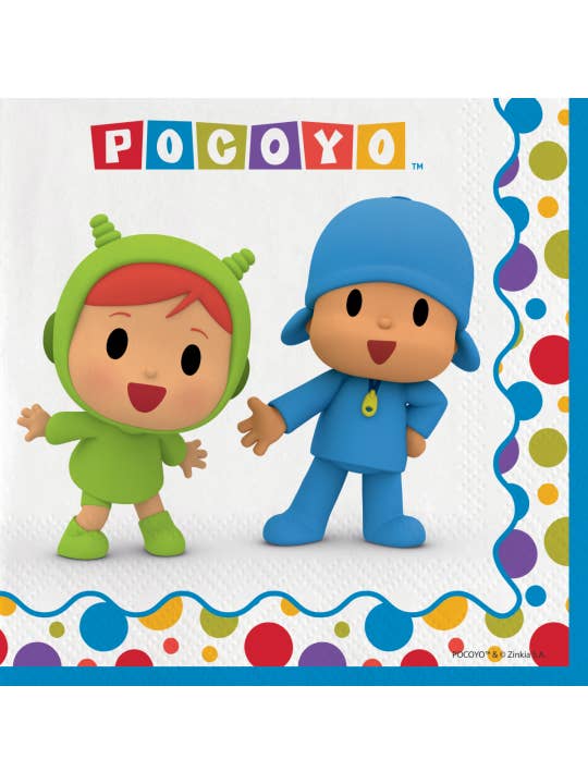 20 Servetter Pocoyo 33 Cm för wholesale av Fiestora