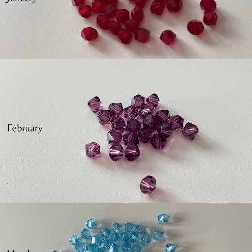 Gioielli By Gabriella - Wholesale Beaded Bracelet - Swarovski Crystal Birthstone Bracelet1