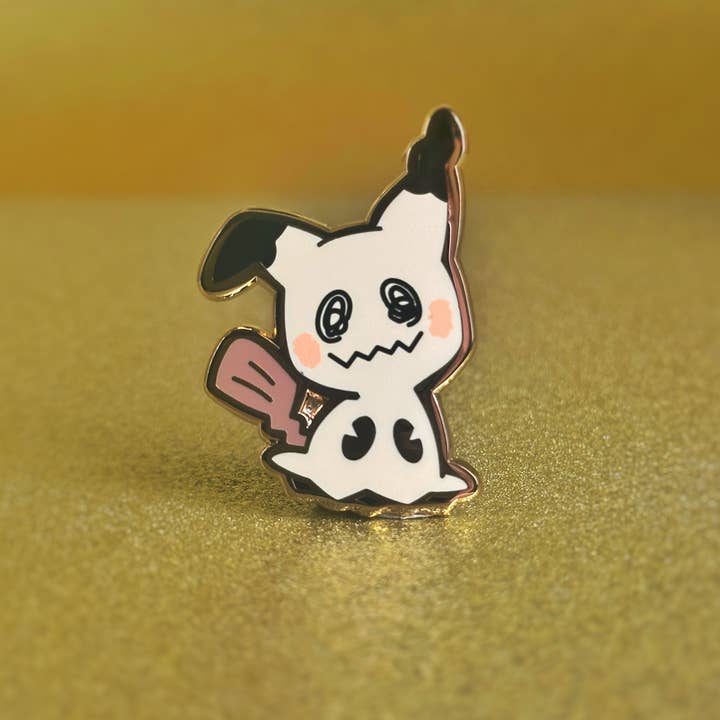 Mimikyu Pokemon Enamel Pin for wholesale by Bulbalana