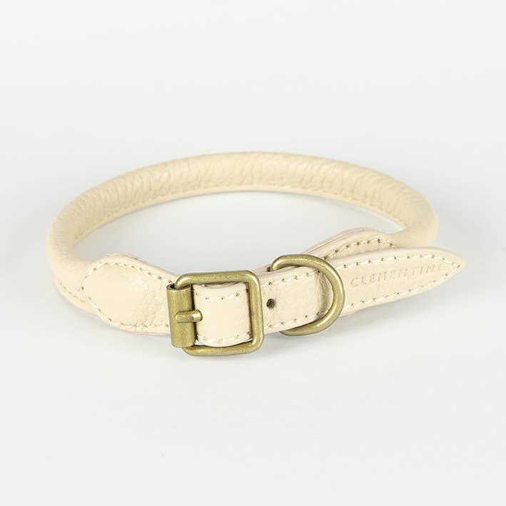 Sitwell Collar - NUDE, Medium for wholesale by Clementine est dogs
