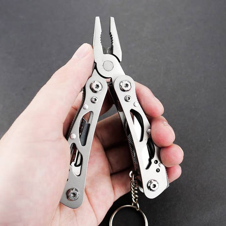 VIGOR - Wholesale Handy Tool - Multi-Purpose Knife Pliers Stainless Steel Folding Tool