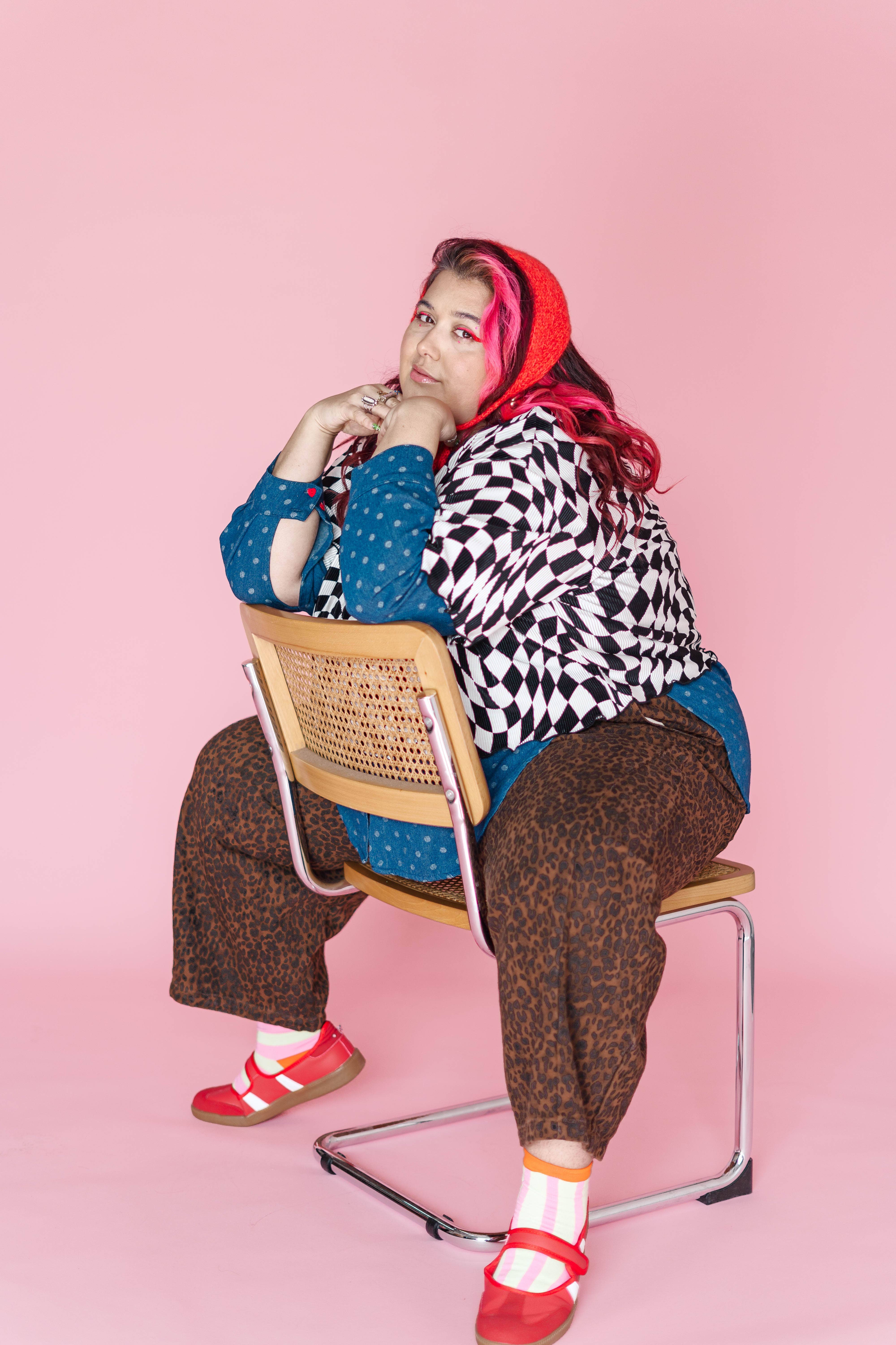 Nettle Studios - Wholesale Pants - Women's - Size Inclusive Gender Neutral Leopard Twill Balloon Pant12