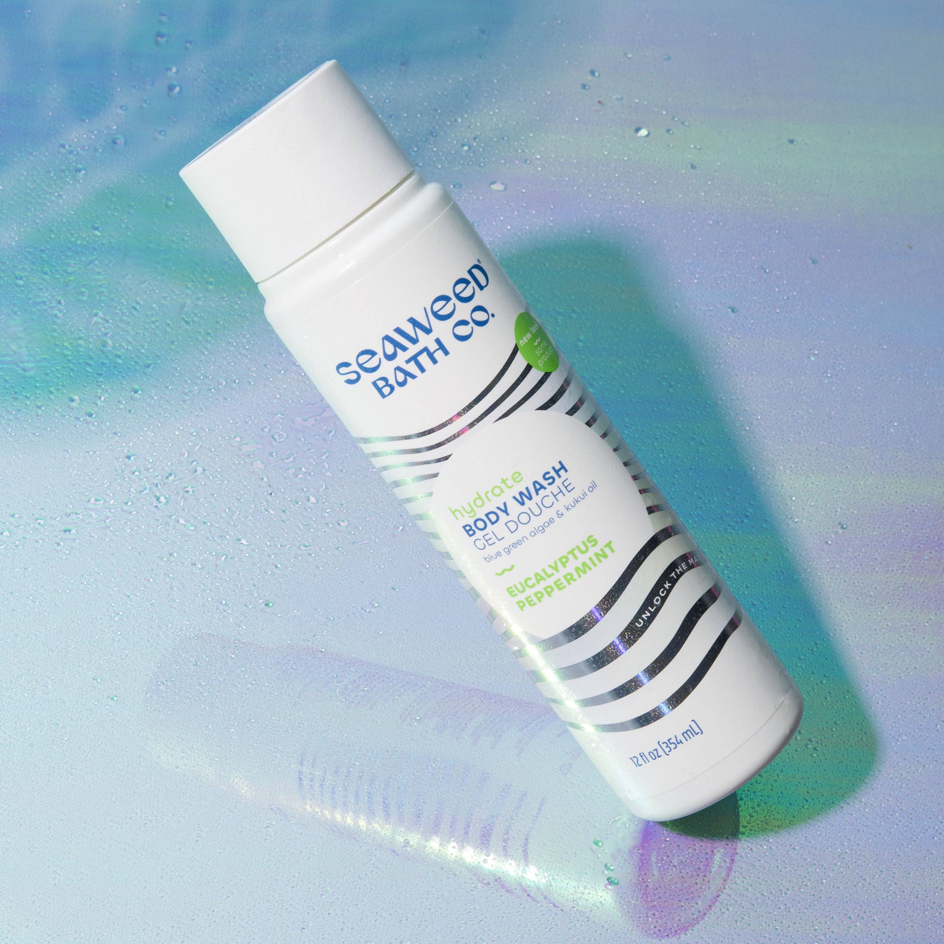 Seaweed Bath Co. - Wholesale Body Wash/Shower Gel - Hydrate Body Wash - Eucalyptus Peppermint0