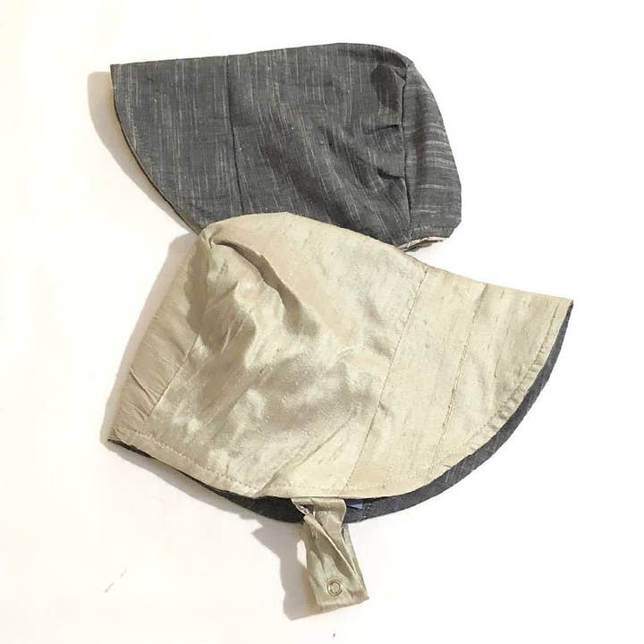 Bonnet in Concrete Silk for wholesale by Urban Baby Bonnets