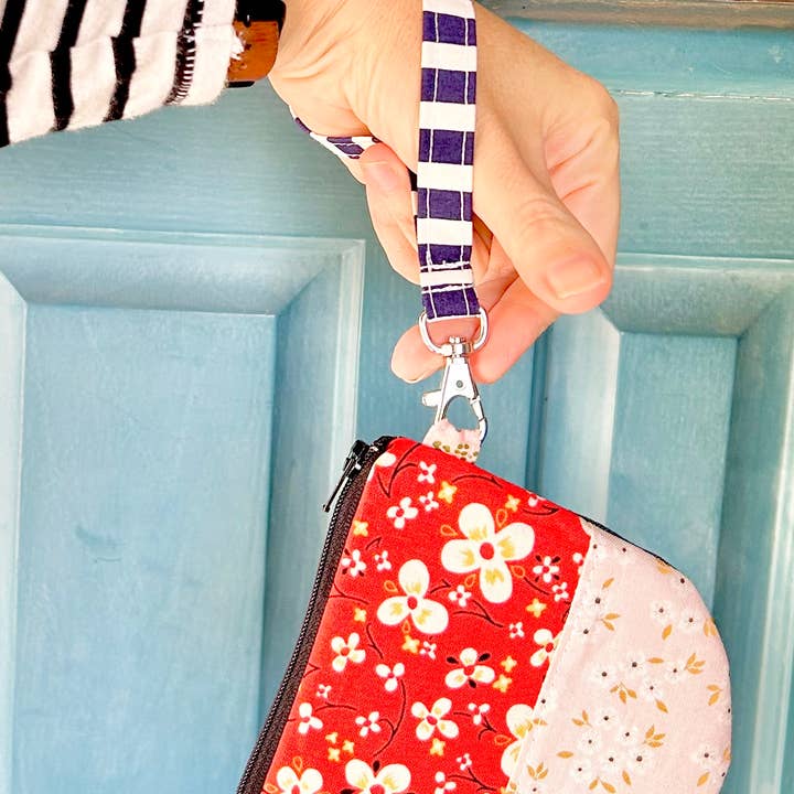 edeenut - Wholesale Coin Purse - Women's - Eco fabric scrap Mix. ROUND ZIPPER BAG Coin Purse Wallet6