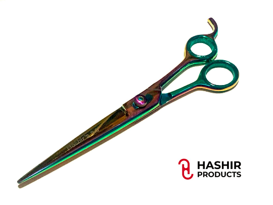 HASHIR PRODUCTS - Venta al por mayor Tijeras de peluquería - Tijeras de peluquero, de titanio, multicolor, de 8 pulgadas1