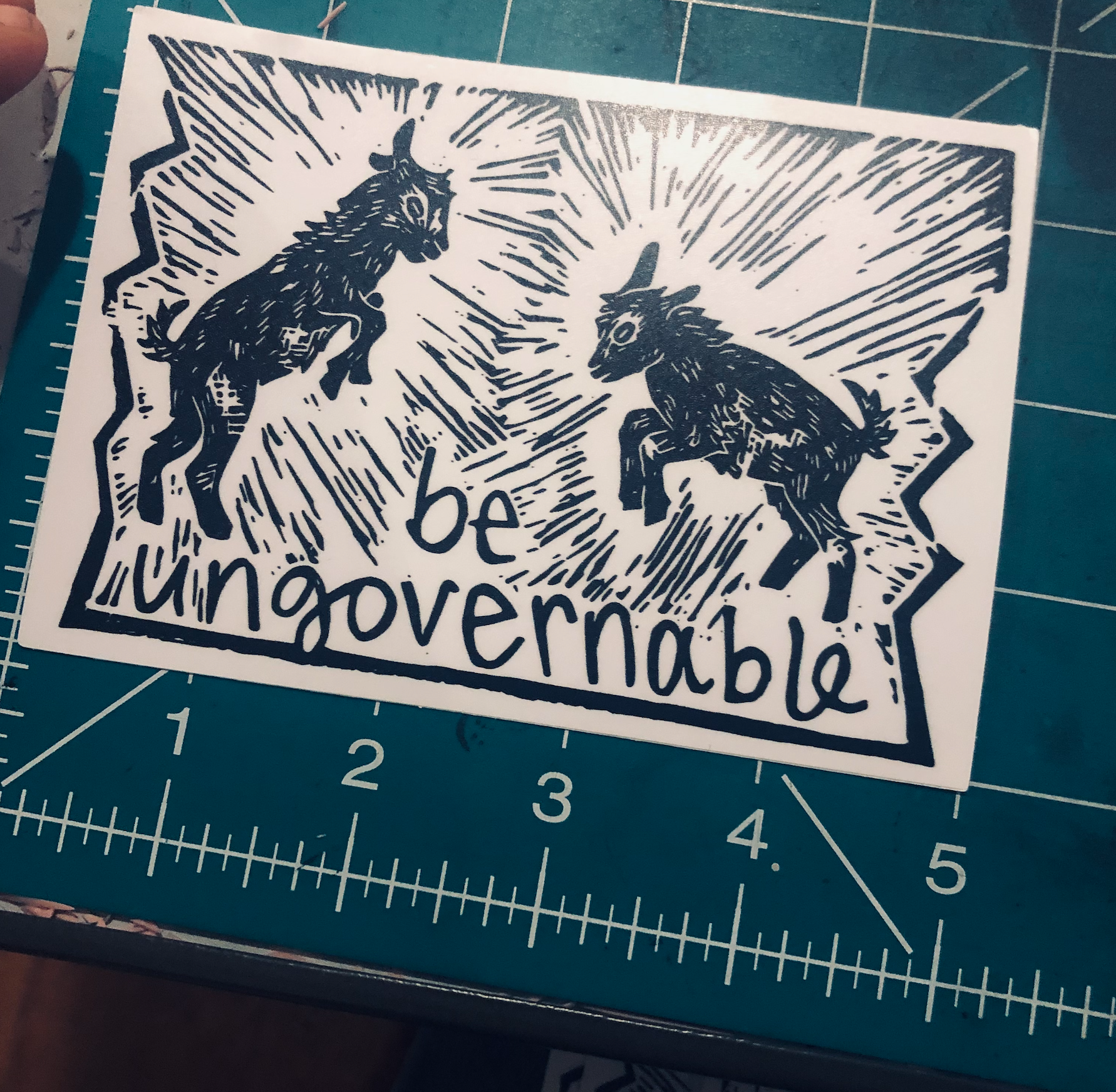 Critter Butts - Wholesale Sticker - Be Ungovernable Sticker - Weatherproof Vinyl3