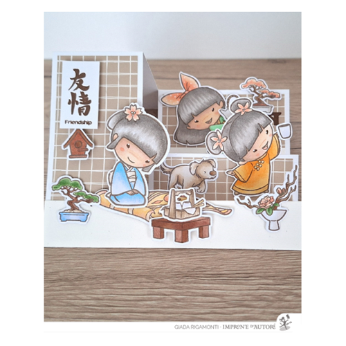 Impronte D'Autore - Wholesale Rubber/Decorative Stamp - Mariko transparent polymer stamps10