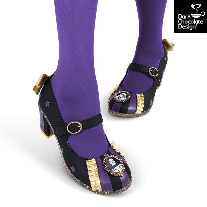 Popping Candy - Wholesale Low heels – Women′s - Hot Chocolate Design - Magic Mirror MidHeel - LAST SIZES US5, 6 & 103