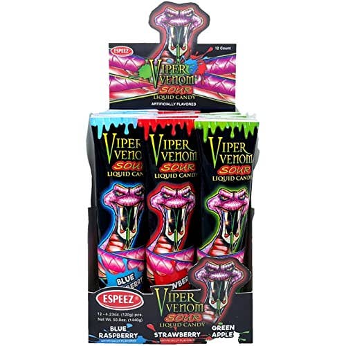 Shop The King - Wholesale Gummy - Viper Venom Sour Liquid Candy 12 Per Box2