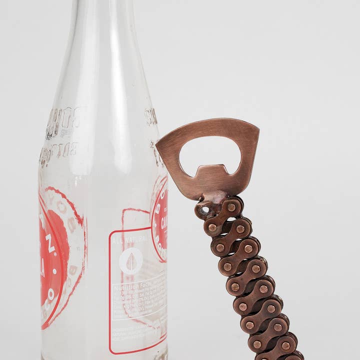 Ten Thousand Villages - Wholesale Bottle/Wine Opener - Bike Chain Bottle Opener
