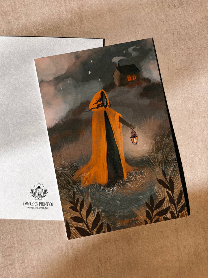 Stampa Cartolina: Custode della Lanterna, 10x15 cm per la vendita all'ingrosso da parte di Lantern Print Co.