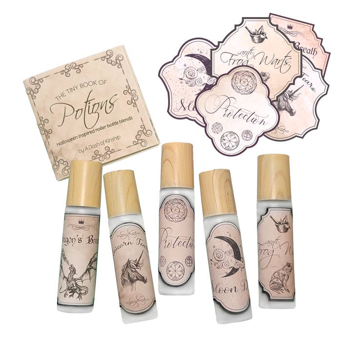 Halloween Potion Roller Etiketkollektion for engroshandel hos A Dash of Kinship