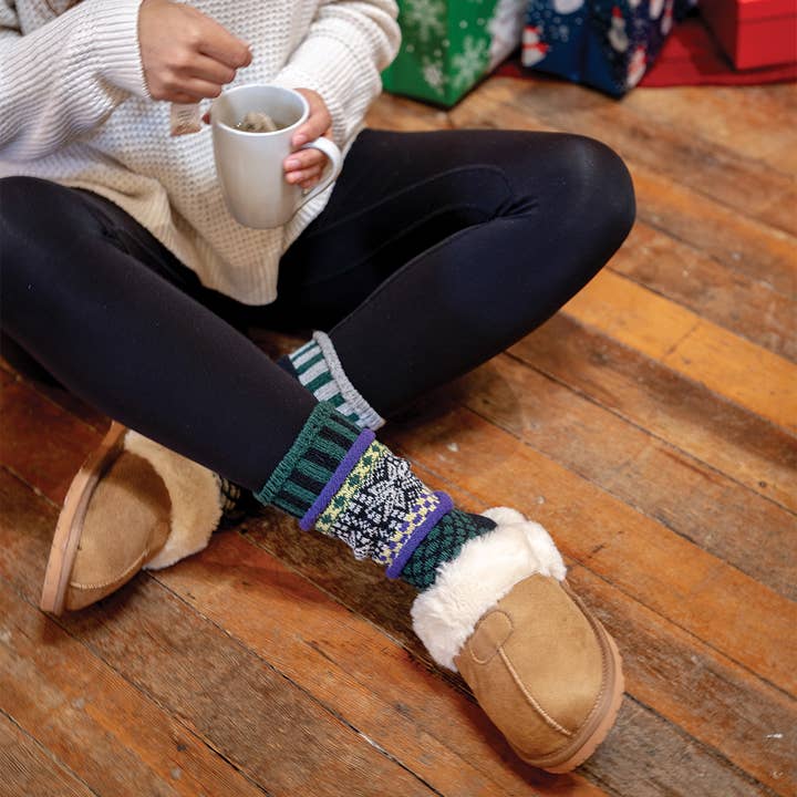Solmate Socks - Wholesale Socks - Unisex - Balsam Crew Socks | Eco-Friendly Holiday Gifts 2