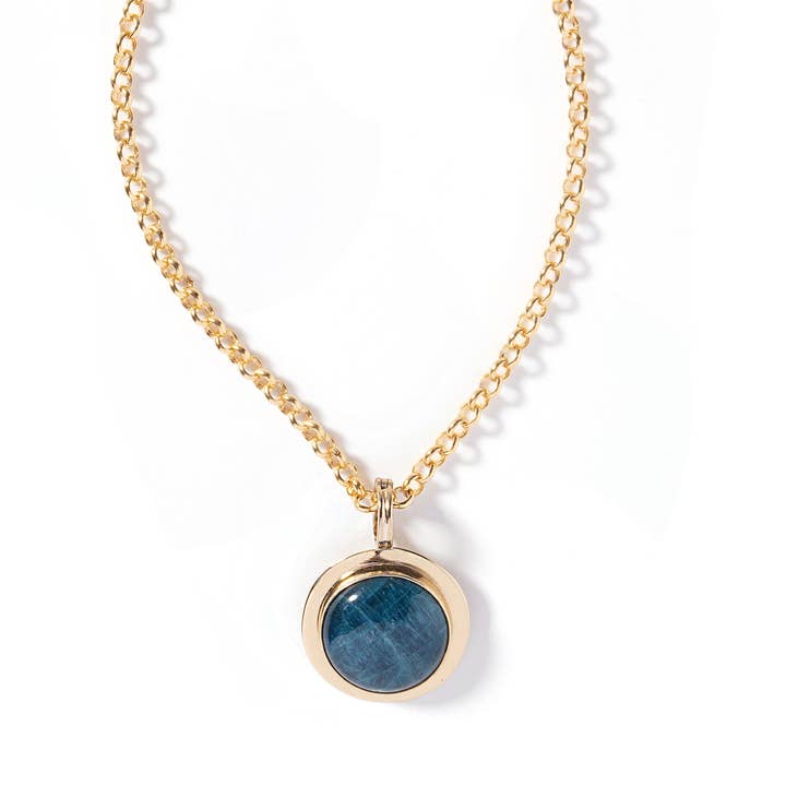 Halsketting met apatiet rand voor wholesale door Dina Mackney