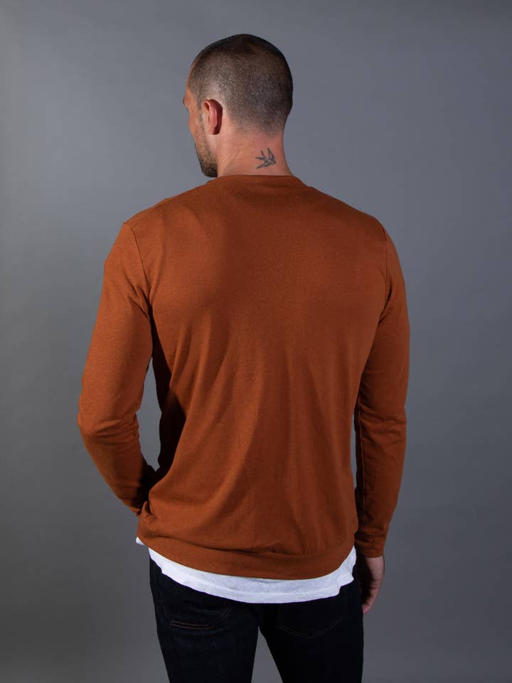 Mika Jaymes - Wholesale Cardigan - Men's - Men's Tri-Blend Cardigan Sweater1