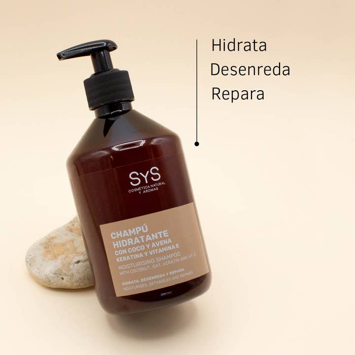 Laboratorio SYS - Venta al por mayor Champús para el cabello - Champú Hidratante Coco y Avena con Keratina 500ml Labnatur4