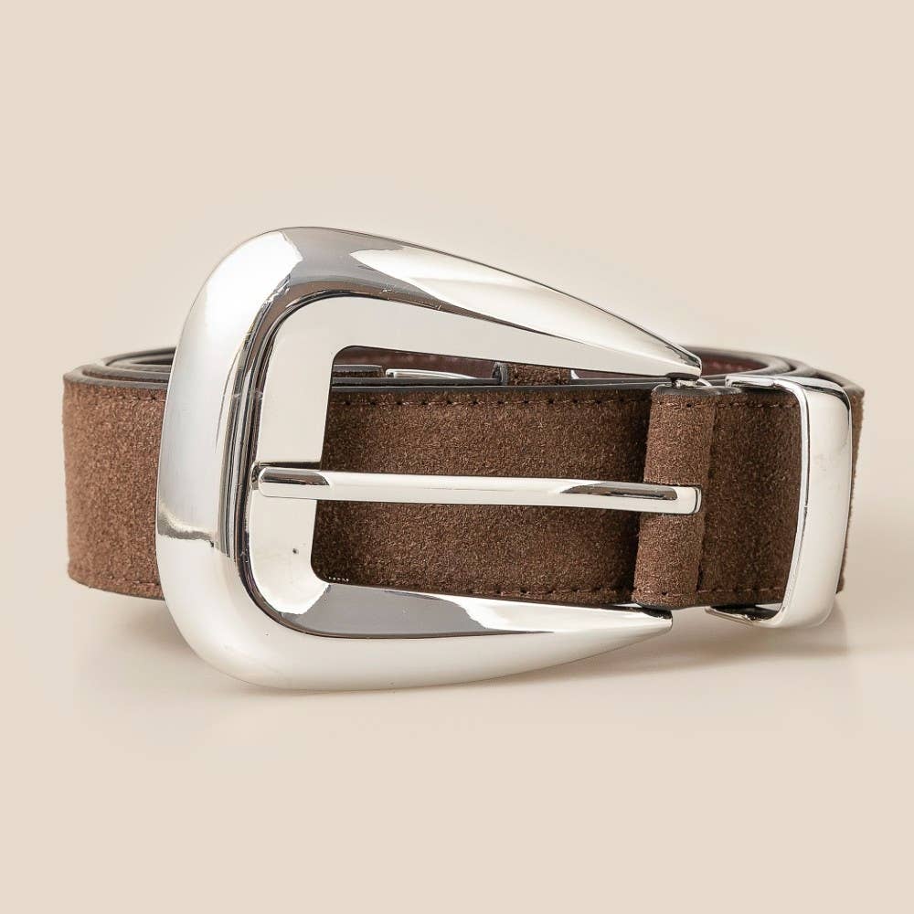 Anarchy Street – Engroshandel Bælte - Dame – Stor Spænde Råt Læderbælte5