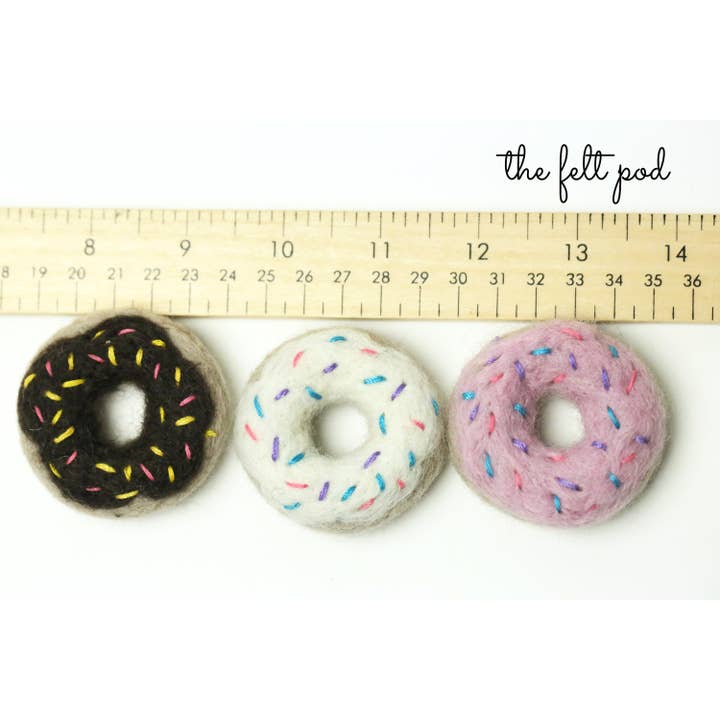 The Felt Pod - Wholesale Craft Supplies - Felt Donuts1