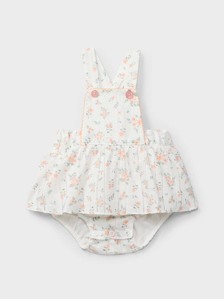 Peto floral con volante recién nacida | Dr. Kid by Charanga for wholesale by Charanga