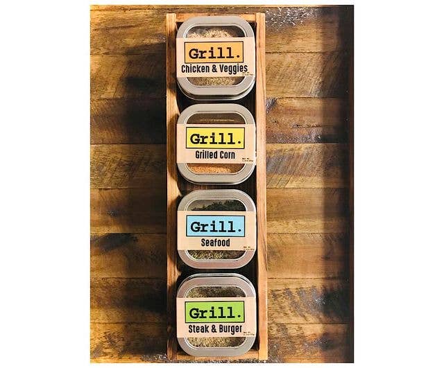 Backyard Safari Spice Co - Wholesale Rub - "Steak and Burger Rub Tin" Seasoning Mix3