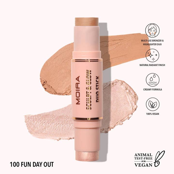 MOIRA SCULPT AND GLOW DUO STICK, MO SGDS for wholesale by JOIA ACCESSORIES