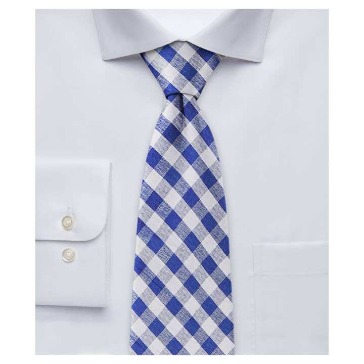 Jacob Alexander - Wholesale Necktie - Men's - Men's Gingham Checkered Tie3