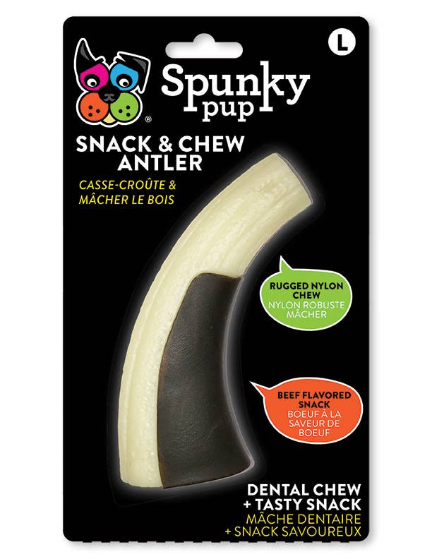 Spunky Pup - Wholesale Pet Chew Toy - Dog - Snack and Chew Antler1